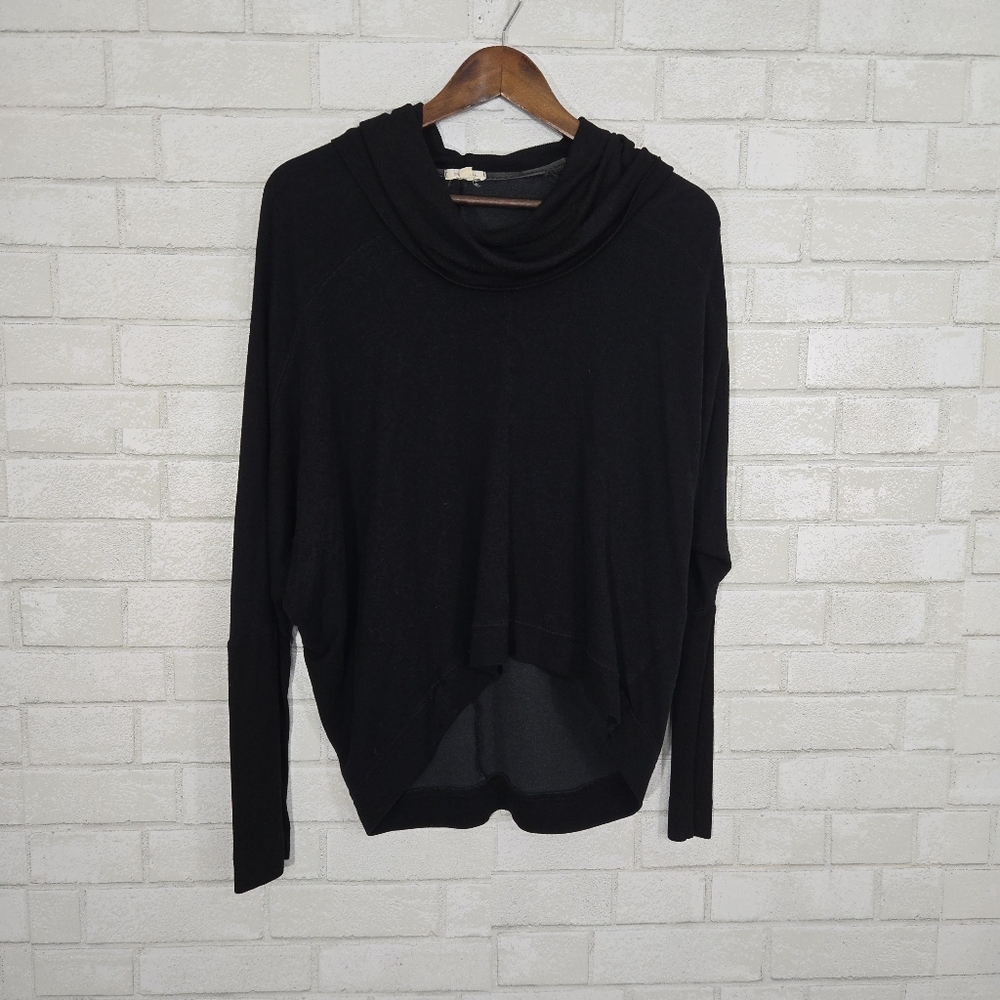 Pink Lotus black sweater